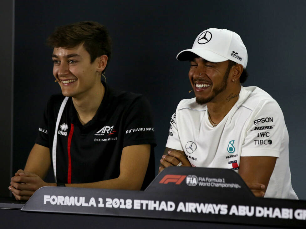 George Russell, Lewis Hamilton