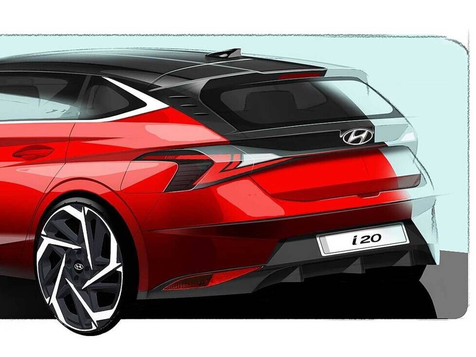 Hyundai i20 (2020) in ersten Teaserbildern