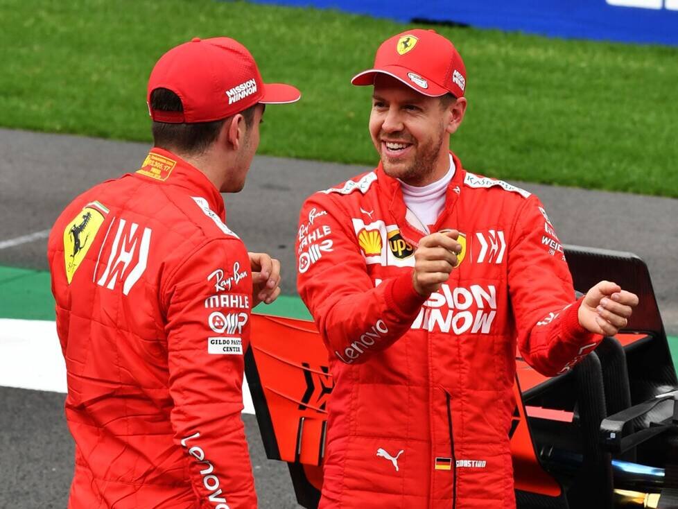 Sebastian Vettel, Charles Leclerc