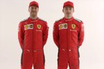 Sebastian Vettel (Ferrari), Charles Leclerc (Ferrari) 