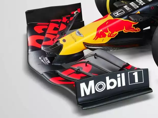 Frontpartie des Red Bull RB16 Titel-Bild zur News: Frontpartie des Red Bull RB16