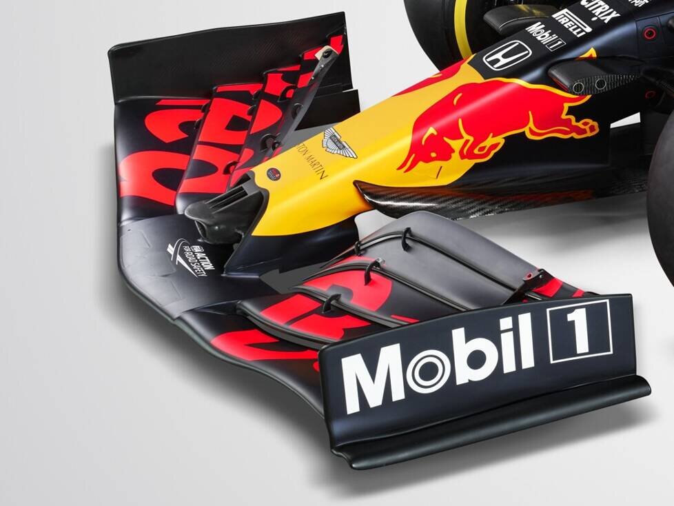 Frontpartie des Red Bull RB16