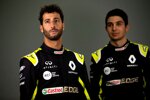 Daniel Ricciardo (Renault) und Esteban Ocon (Renault) 