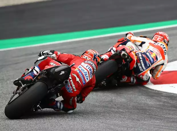 Marc Marquez, Andrea Dovizioso Titel-Bild zur News: Marc Marquez, Andrea Dovizioso