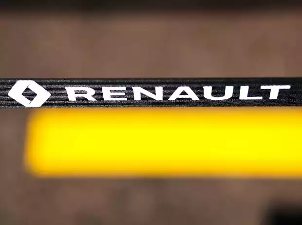 Renault-Schriftzug, Logo Titel-Bild zur News: Renault-Schriftzug, Logo