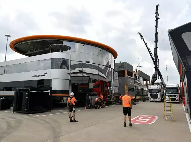Formel-1-Motorhomes Titel-Bild zur News: Formel-1-Motorhomes