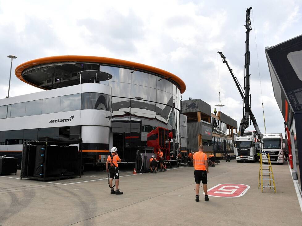 Formel-1-Motorhomes