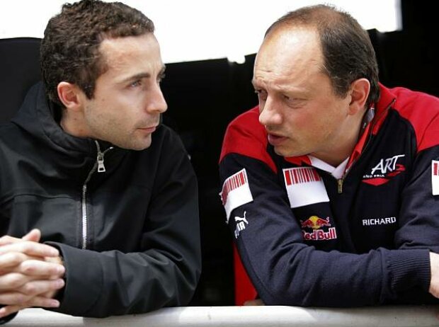 Nicolas Todt und Frédéric Vasseur Nicolas Todt und Frédéric Vasseur