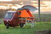 Elektro Frosch Pro Camping: Winziges Dreirad für Camping-Zwecke