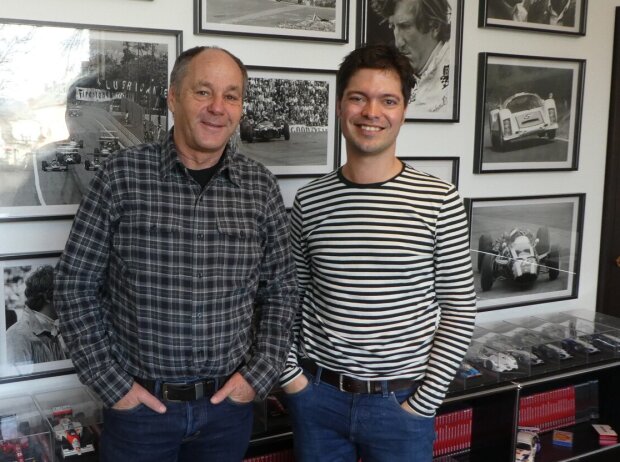 Gerhard Berger und Sven Haidinger