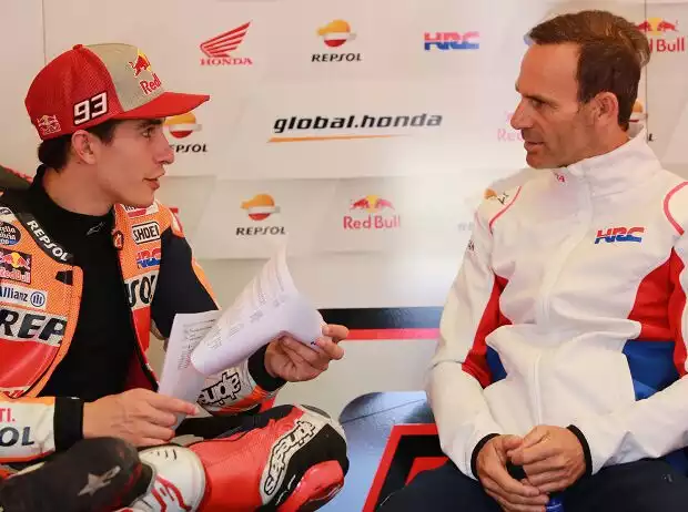 Titel-Bild zur News: Marc Marquez, Alberto Puig