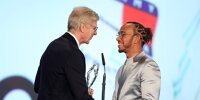 Bild zum Inhalt: Laureus-Award: Lewis Hamilton als Sportler des Jahres ausgezeichnet