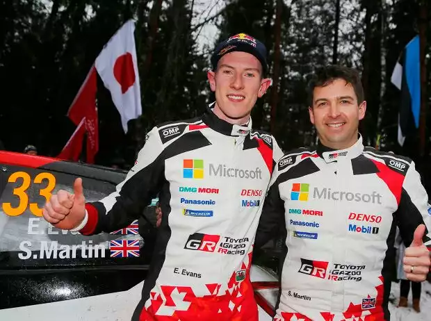 Elfyn Evans, Scott Martin Titel-Bild zur News: Elfyn Evans, Scott Martin