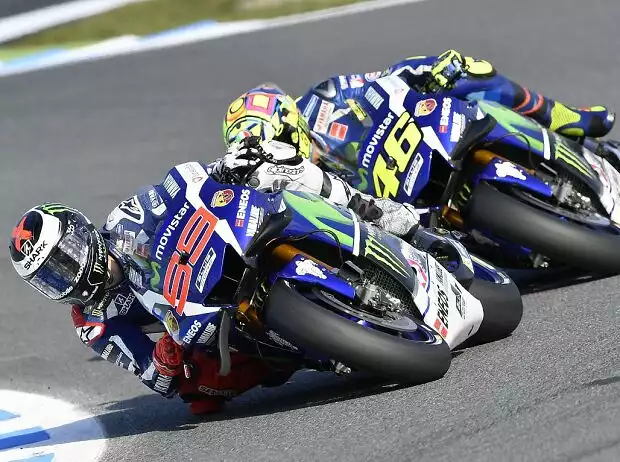 Valentino Rossi, Jorge Lorenzo Titel-Bild zur News: Valentino Rossi, Jorge Lorenzo