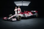 Kimi Räikkönen und Antonio Giovinazzi (Alfa Romeo)