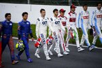 Carlos Sainz (McLaren), Lando Norris (McLaren), Daniil Kwjat (AlphaTauri), Kimi Räikkönen (Alfa Romeo), Antonio Giovinazzi (Alfa Romeo), George Russell (Williams) und Nicholas Latifi (Williams) 