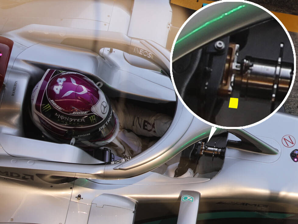 DAS am Mercedes F1 W11 EQ Performance