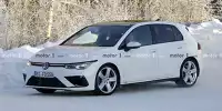 Bild zum Inhalt: VW Golf R (2020) zeigt sich auf neuen Fotos praktisch ungetarnt