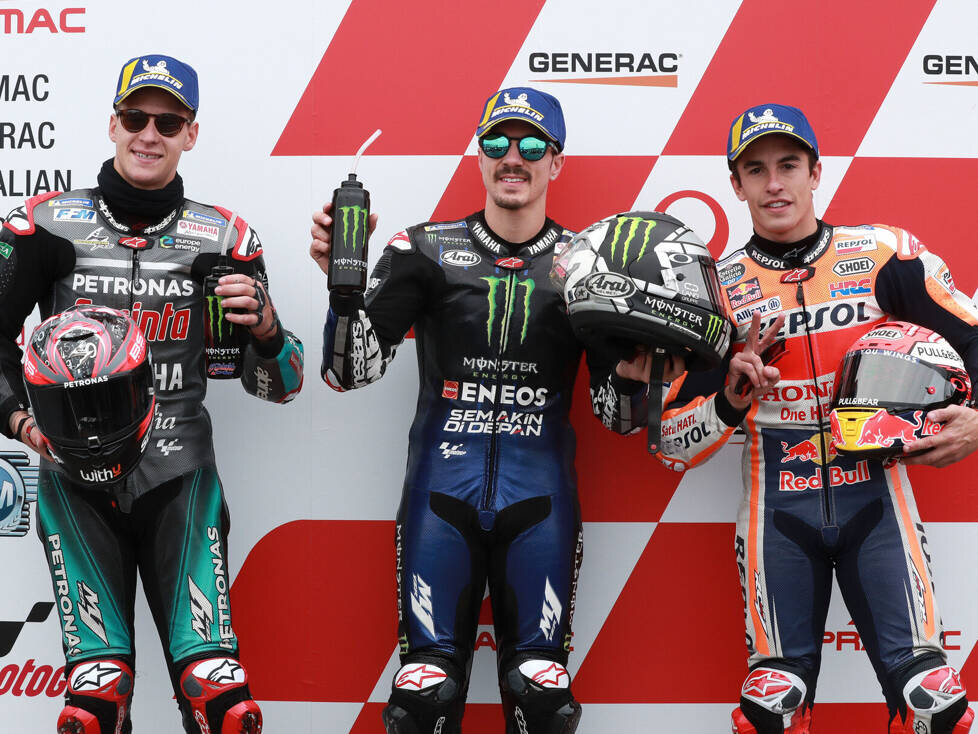 Maverick Vinales, Fabio Quartararo, Marc Marquez