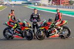 Andrea Iannone, Bradley Smith und Aleix Espargaro (Aprilia)