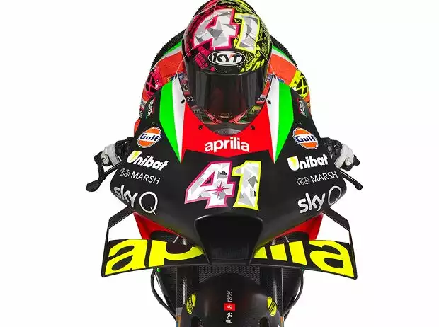 Aprilia Frontflügel Titel-Bild zur News: Aprilia Frontflügel