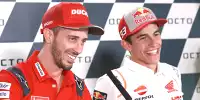 Andrea Dovizioso, Marc Marquez