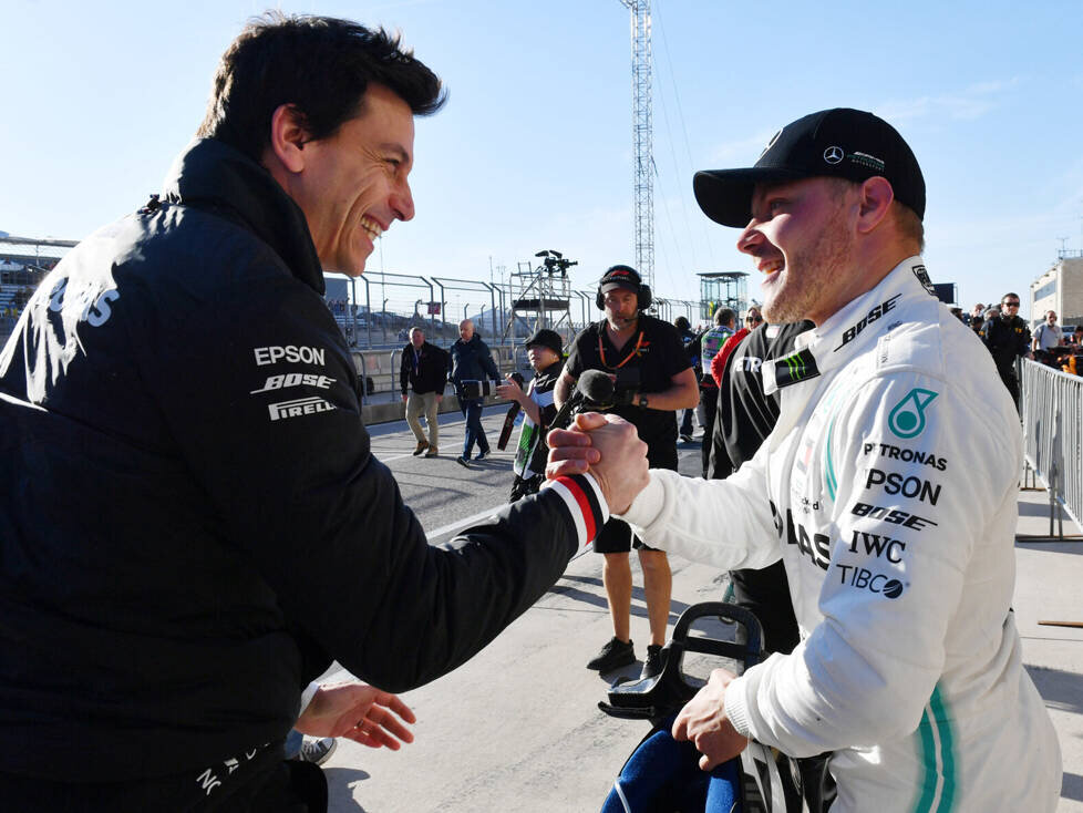Valtteri Bottas, Toto Wolff