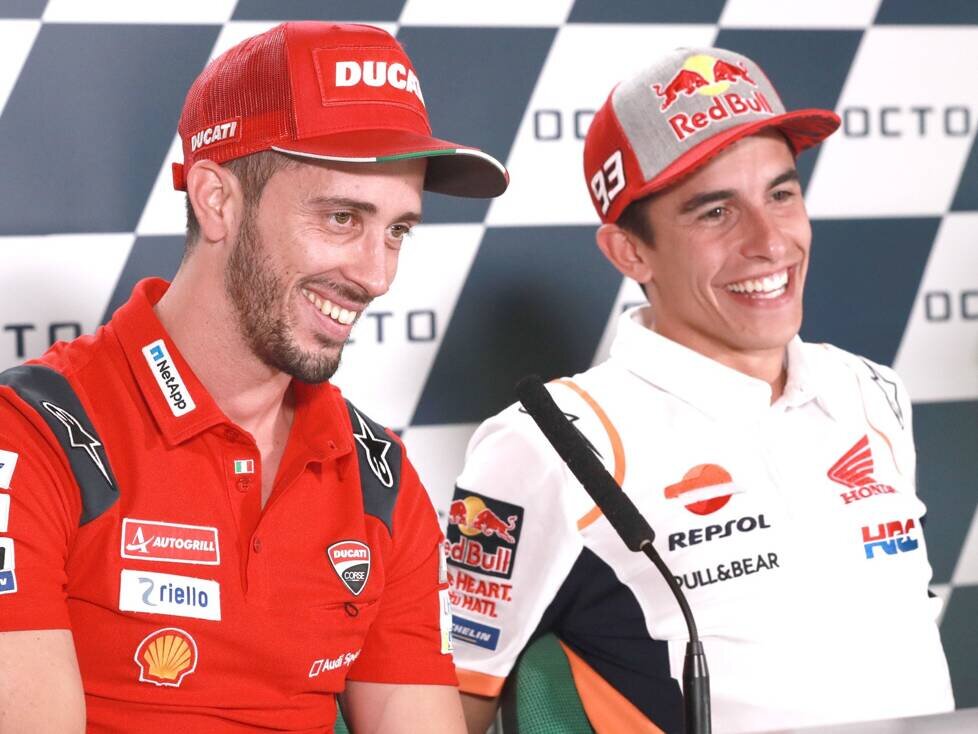 Andrea Dovizioso, Marc Marquez