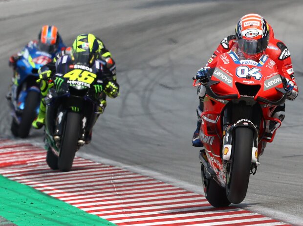 Andrea Dovizioso, Valentino Rossi