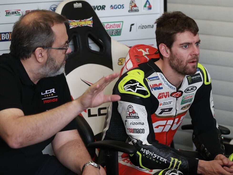 Cal Crutchlow; Christophe Bourguignon