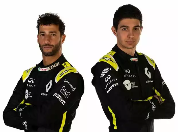 Titel-Bild zur News: Daniel Ricciardo, Esteban Ocon