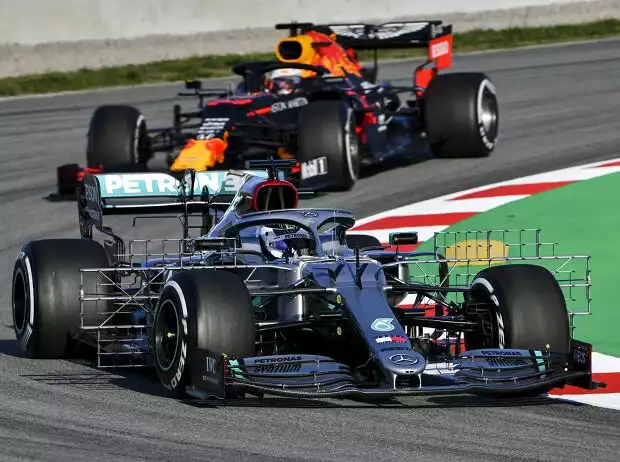 Valtteri Bottas, Max Verstappen Titel-Bild zur News: Valtteri Bottas, Max Verstappen