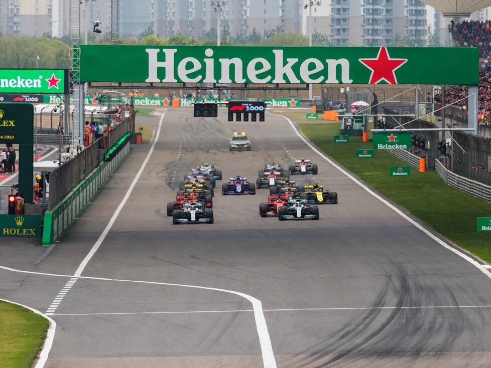 Lewis Hamilton, Valtteri Bottas, Charles Leclerc, Sebastian Vettel, Max Verstappen