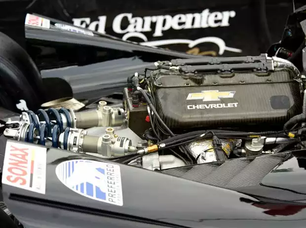 IndyCar-Motor von Chevrolet Titel-Bild zur News: IndyCar-Motor von Chevrolet