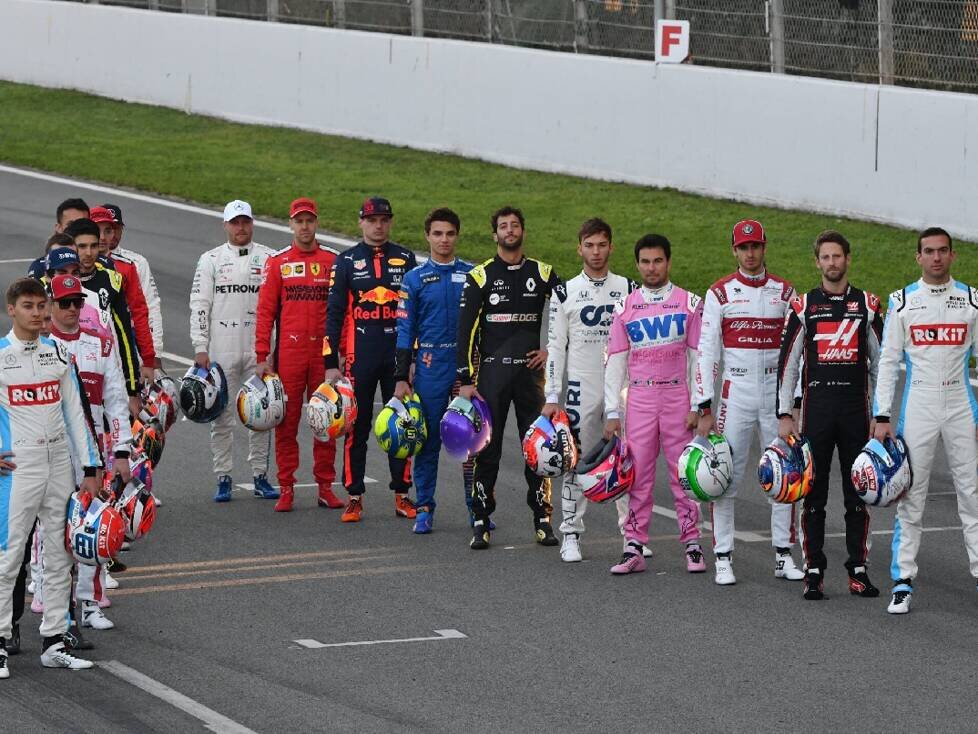 Formel-1-Fahrerfoto 2020