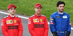 Ferrari-Gerüchte: Sainz fühlt sich geschmeichelt