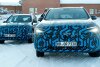 Bild zum Inhalt: Mercedes EQA und EQB: Elektro-SUVs fast ungetarnt erwischt