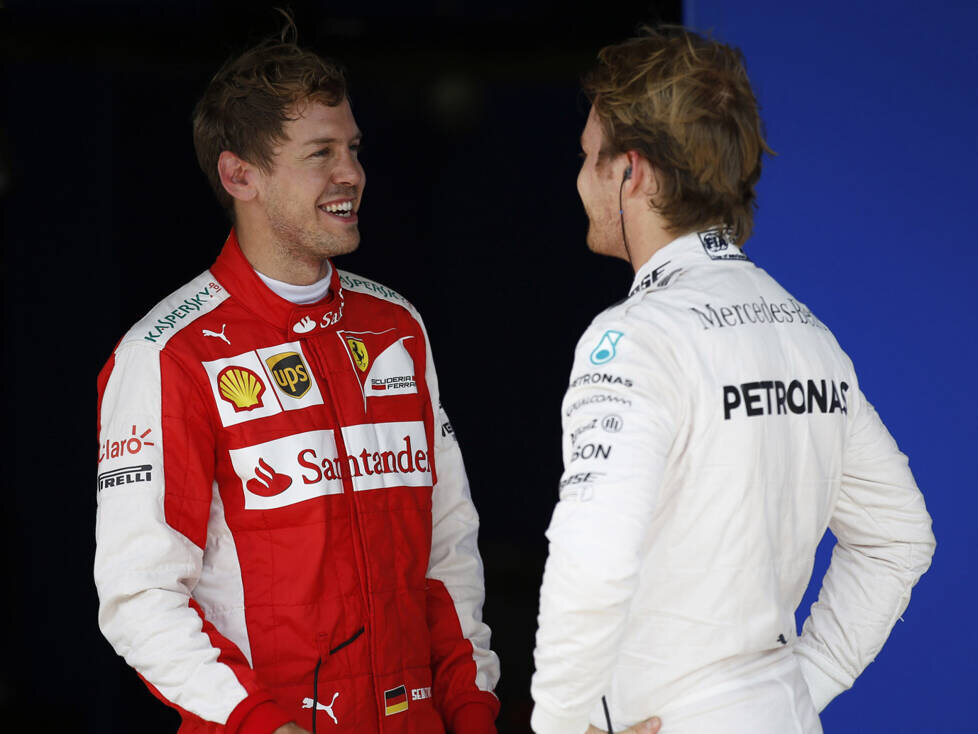 Nico Rosberg, Sebastian Vettel