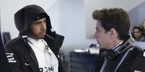 Gemeinsames Interview: Hamilton/Wolff lachen über Medienberichte