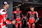 Leon Camier, Scott Redding und Chaz Davies