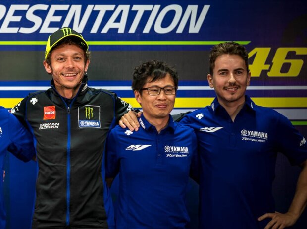Valentino Rossi, Maverick Vinales Valentino Rossi, Maverick Vinales