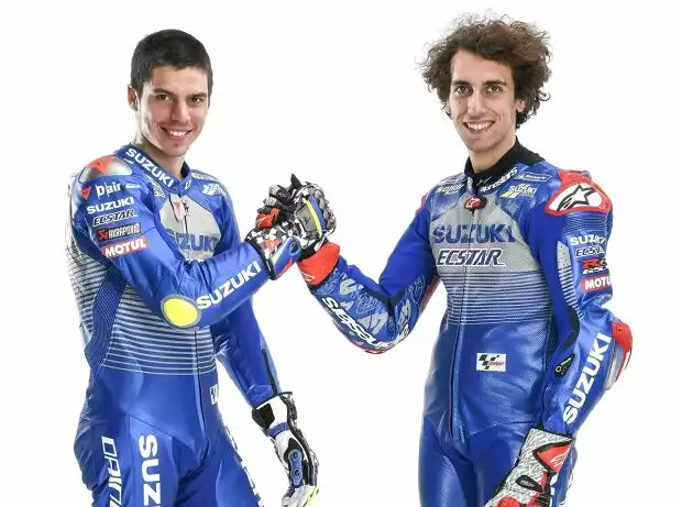 Joan Mir, Alex Rins Titel-Bild zur News: Joan Mir, Alex Rins