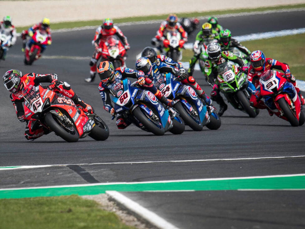 Superbike-Action auf Phillip Island