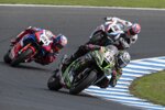 Alex Lowes vor Leon Haslam und Tom Sykes