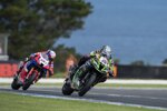 Alex Lowes vor Leon Haslam