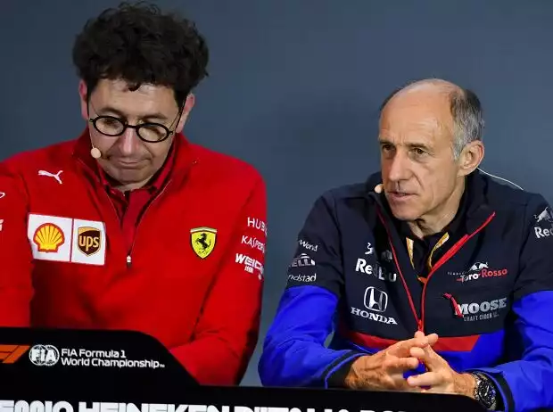 Mattia Binotto, Franz Tost, Claire Williams Titel-Bild zur News: Mattia Binotto, Franz Tost, Claire Williams