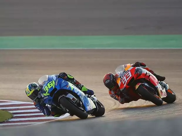 Joan Mir, Marc Marquez Titel-Bild zur News: Joan Mir, Marc Marquez