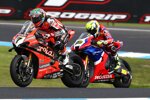 Chaz Davies vor Alvaro Bautista