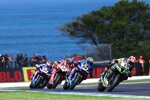 Jonathan Rea vor Scott Redding und Toprak Razgatlioglu