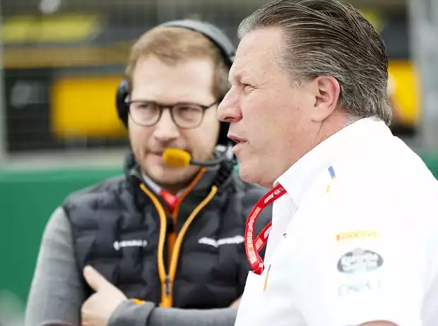 Andreas Seidl, Zak Brown Titel-Bild zur News: Andreas Seidl, Zak Brown